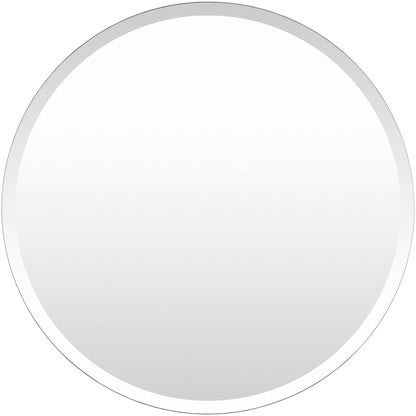 Miroir rond biseauté moderne Mei d'Artistic Weavers