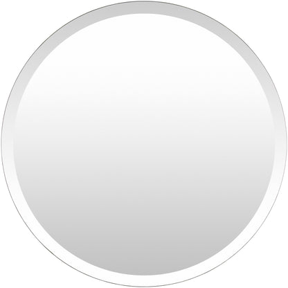 Miroir rond biseauté moderne Mei d'Artistic Weavers