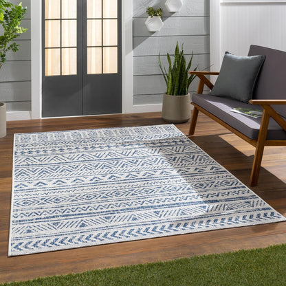Tapis d'intérieur/extérieur vintage Livabliss Powlett de style sud-ouest