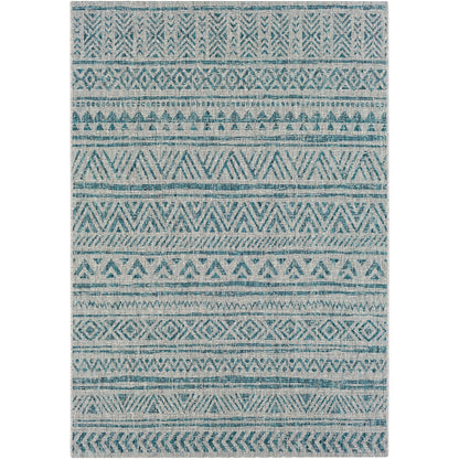 Tapis d'intérieur/extérieur vintage Livabliss Powlett de style sud-ouest