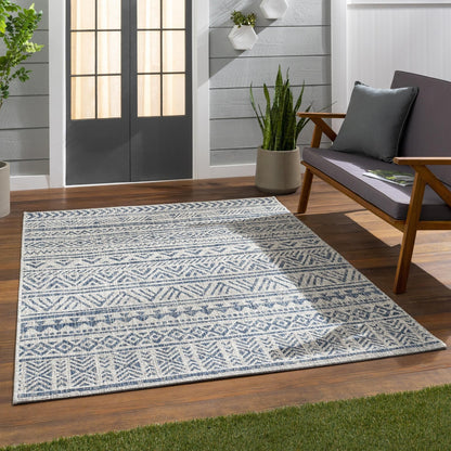 Tapis d'intérieur/extérieur vintage Livabliss Powlett de style sud-ouest