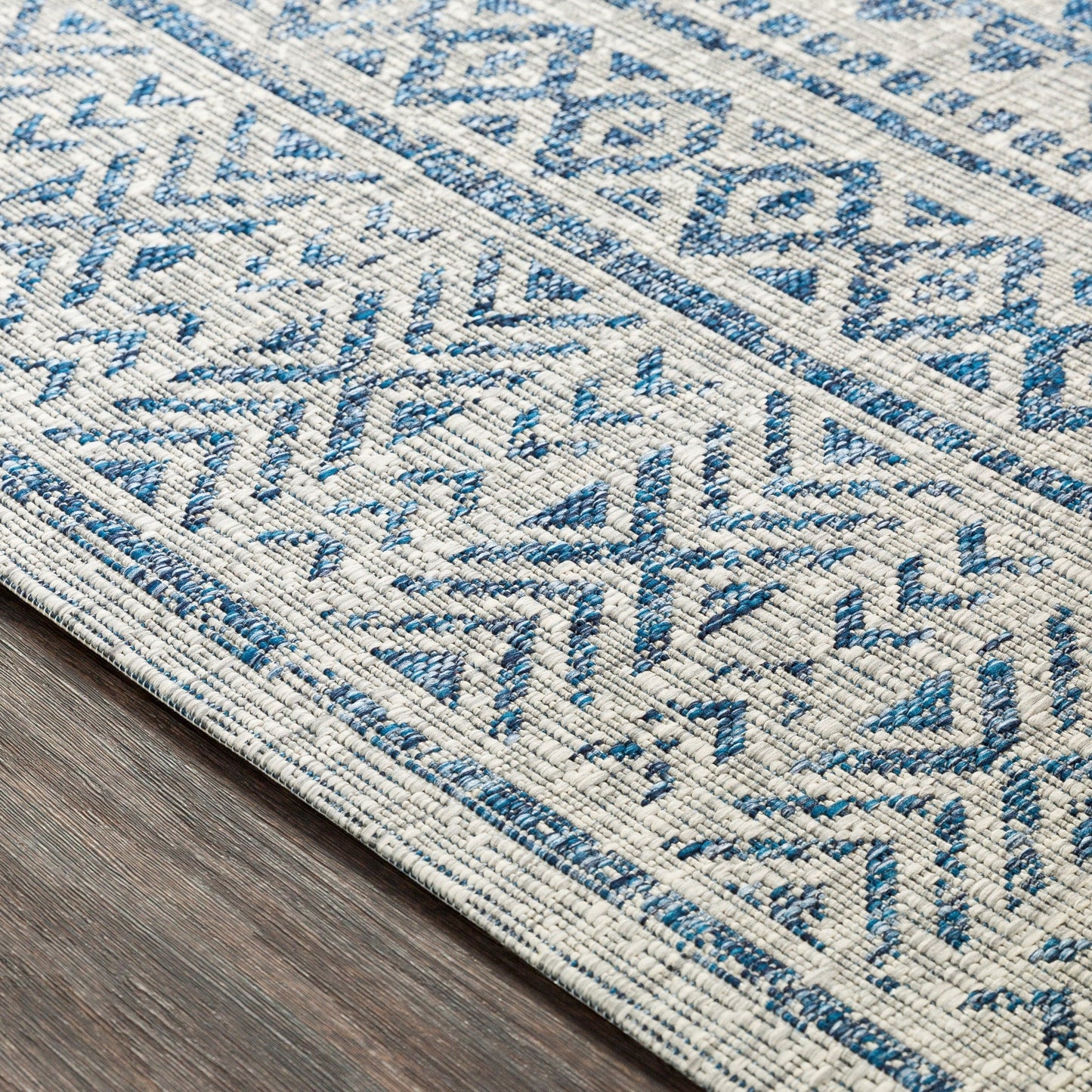 Tapis d'intérieur/extérieur vintage Livabliss Powlett de style sud-ouest