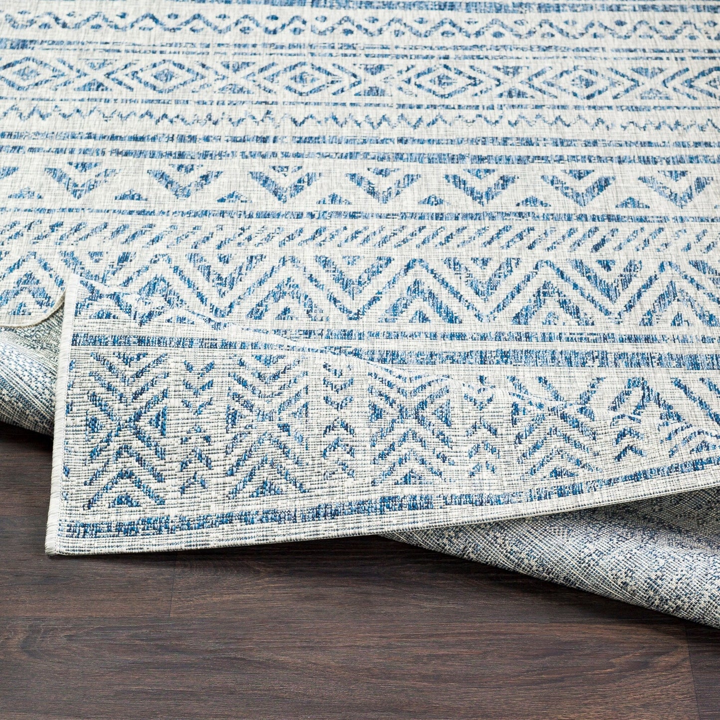 Tapis d'intérieur/extérieur vintage Livabliss Powlett de style sud-ouest