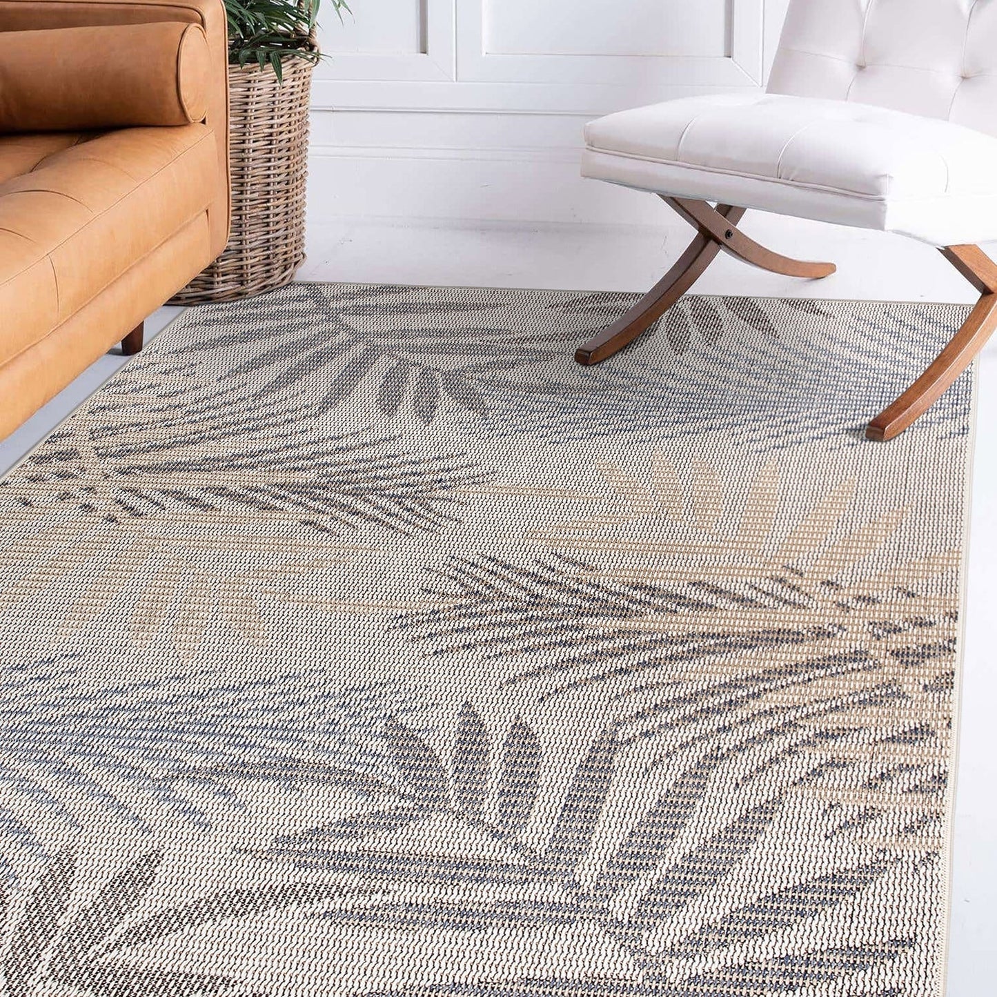 Tapis d'intérieur/extérieur Bahama Palm Frond
