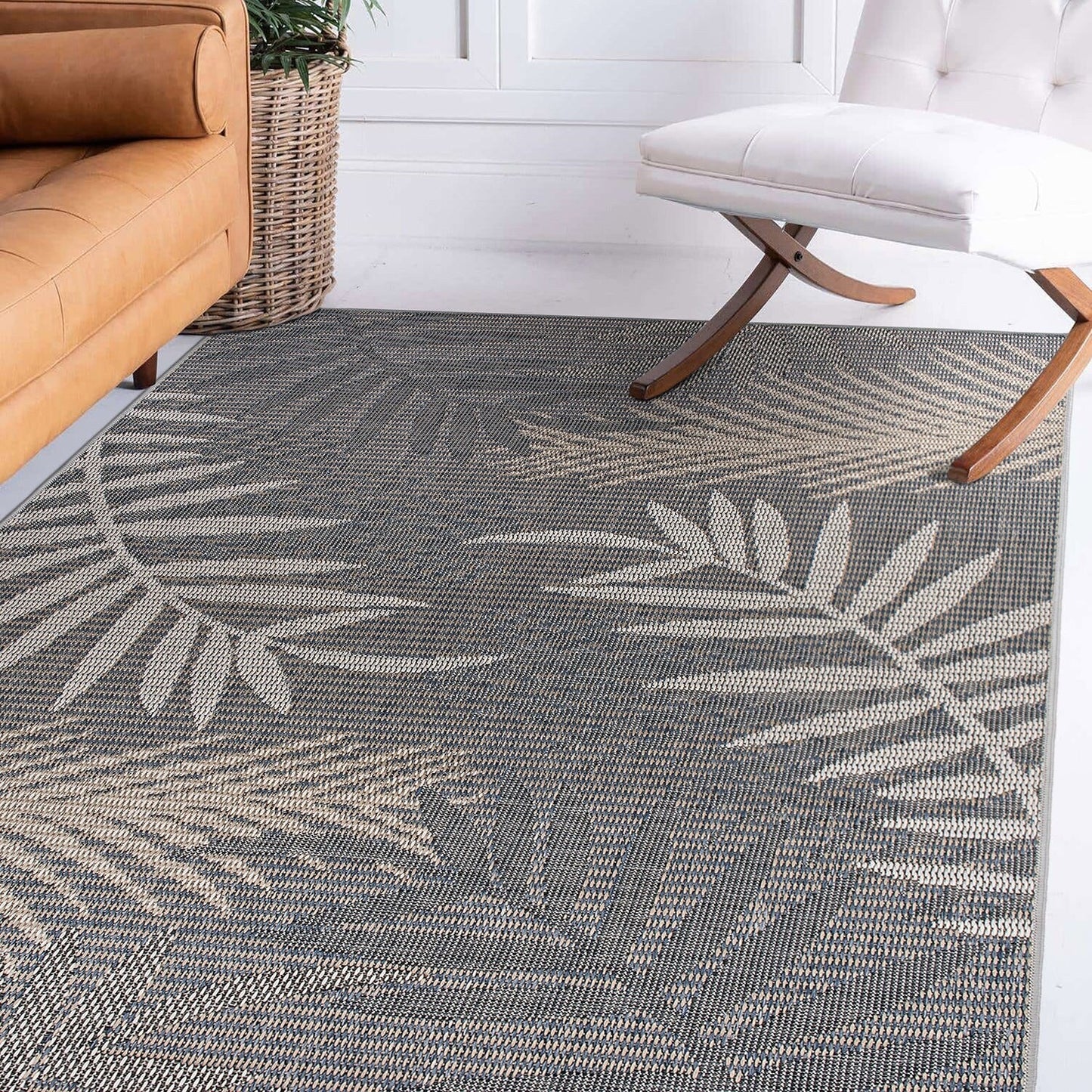 Tapis d'intérieur/extérieur Bahama Palm Frond
