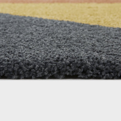 Tapis à poils longs Balta Jordan à blocs de couleurs modernes