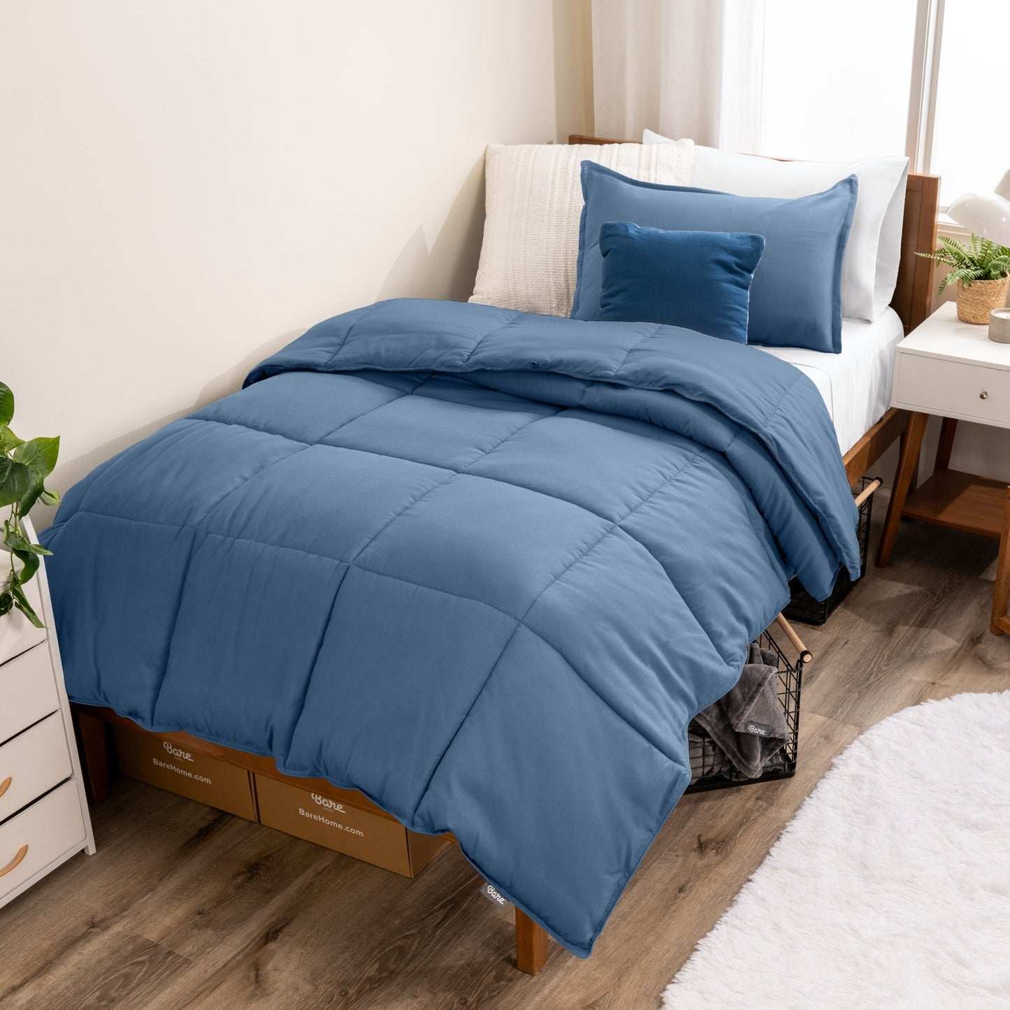 Ensemble de couette hypoallergénique en duvet alternatif Bare Home