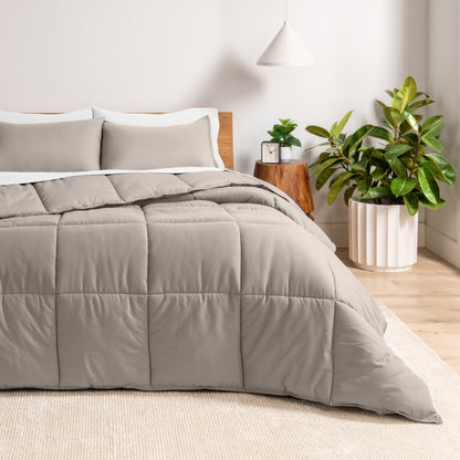 Ensemble de couette hypoallergénique en duvet alternatif Bare Home
