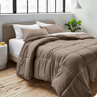 Ensemble de couette hypoallergénique en duvet alternatif Bare Home