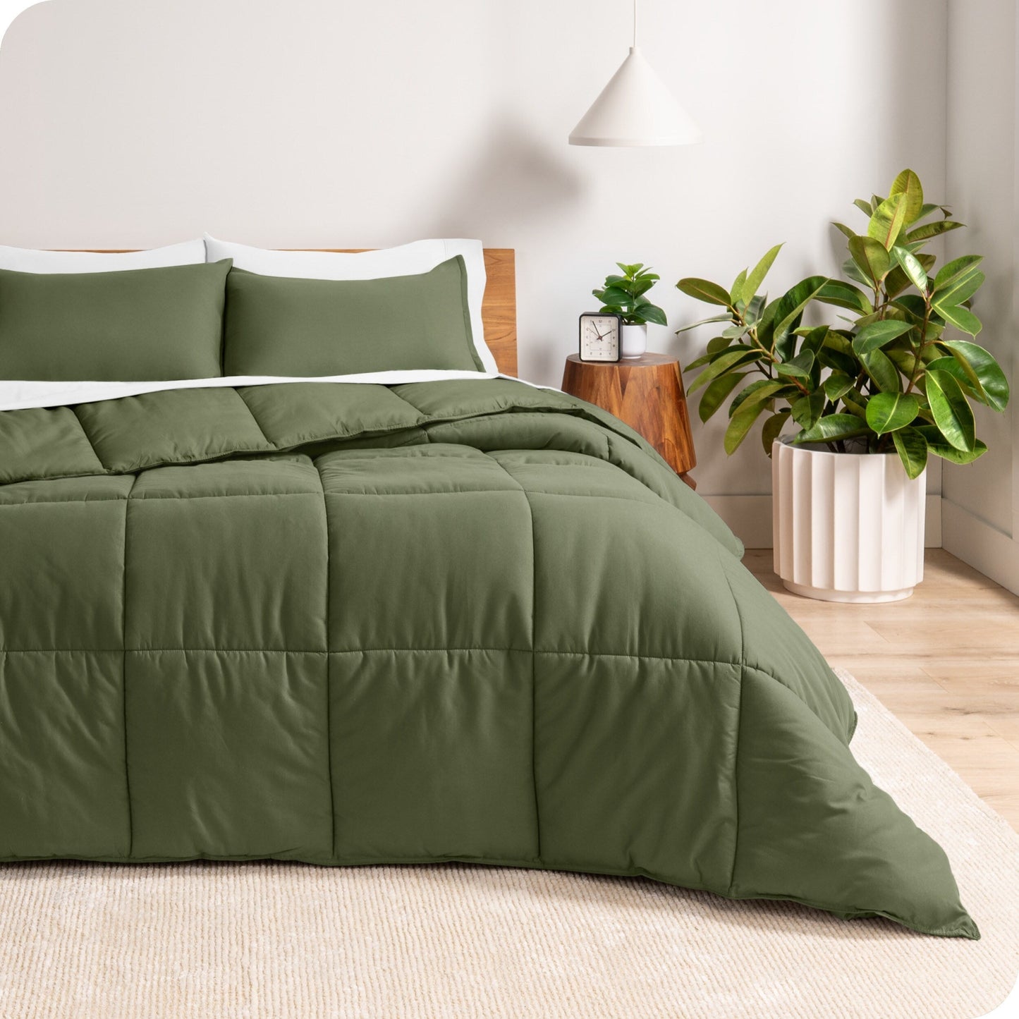 Ensemble de couette hypoallergénique en duvet alternatif Bare Home