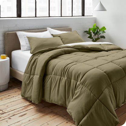 Ensemble de couette hypoallergénique en duvet alternatif Bare Home