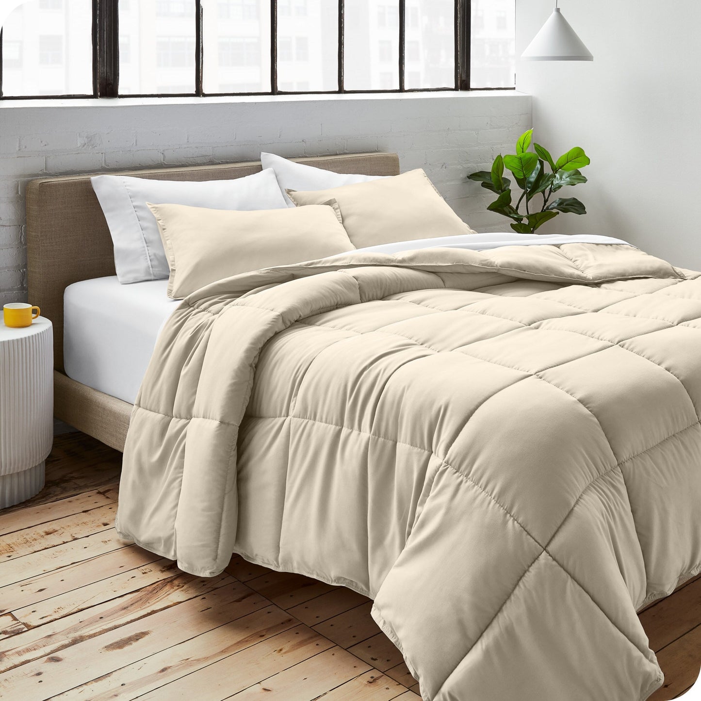 Ensemble de couette hypoallergénique en duvet alternatif Bare Home