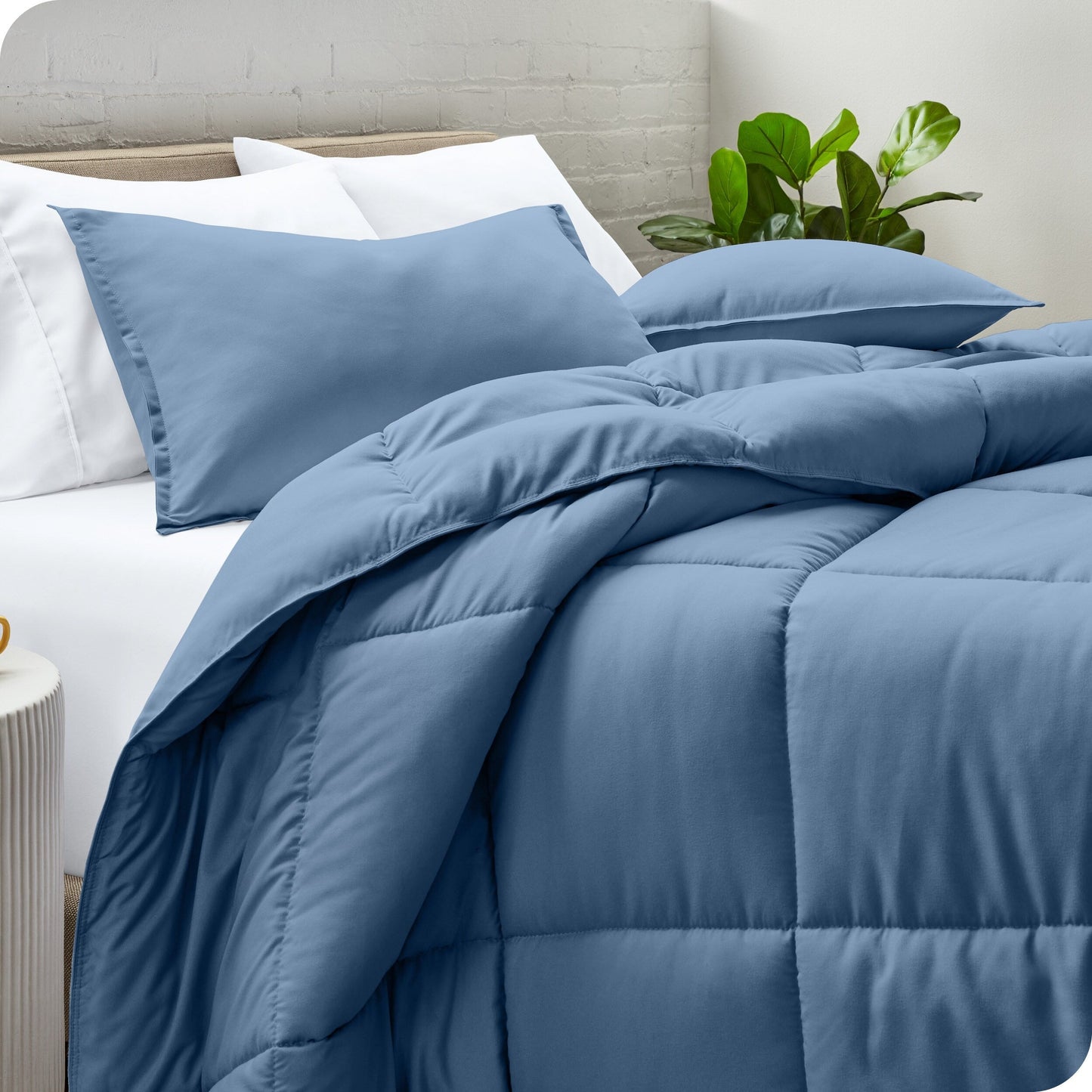 Ensemble de couette hypoallergénique en duvet alternatif Bare Home