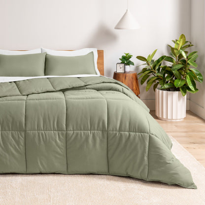 Ensemble de couette hypoallergénique en duvet alternatif Bare Home