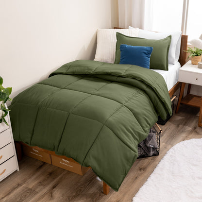 Ensemble de couette hypoallergénique en duvet alternatif Bare Home