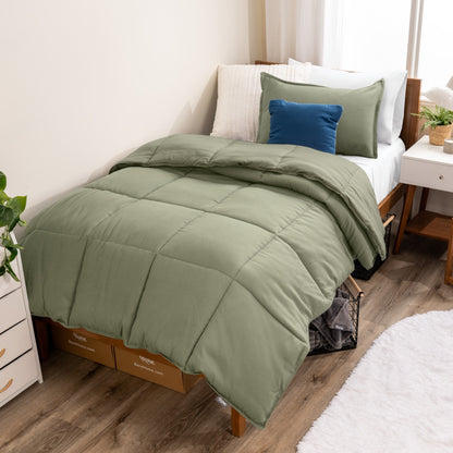 Ensemble de couette hypoallergénique en duvet alternatif Bare Home