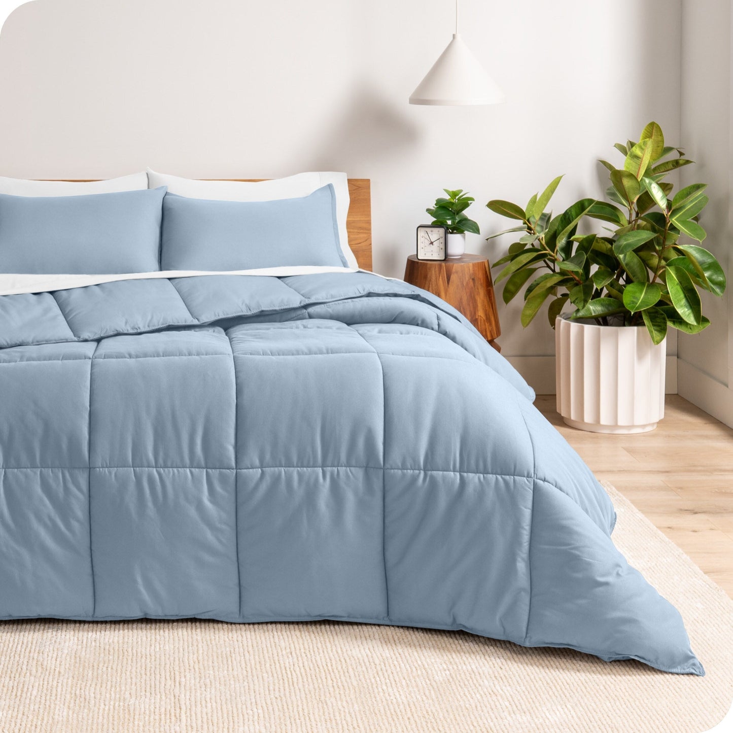 Ensemble de couette hypoallergénique en duvet alternatif Bare Home
