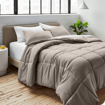 Ensemble de couette hypoallergénique en duvet alternatif Bare Home