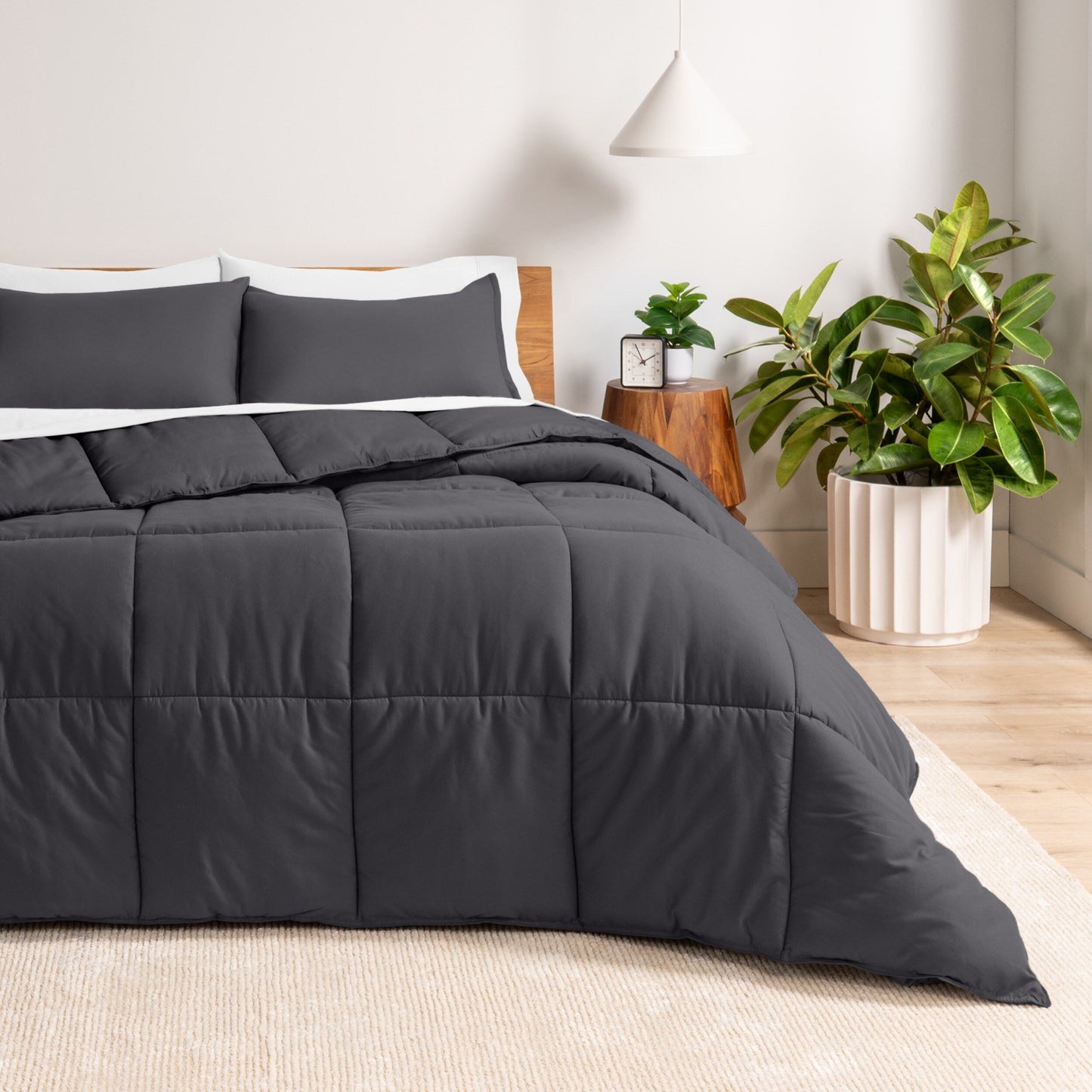 Ensemble de couette hypoallergénique en duvet alternatif Bare Home