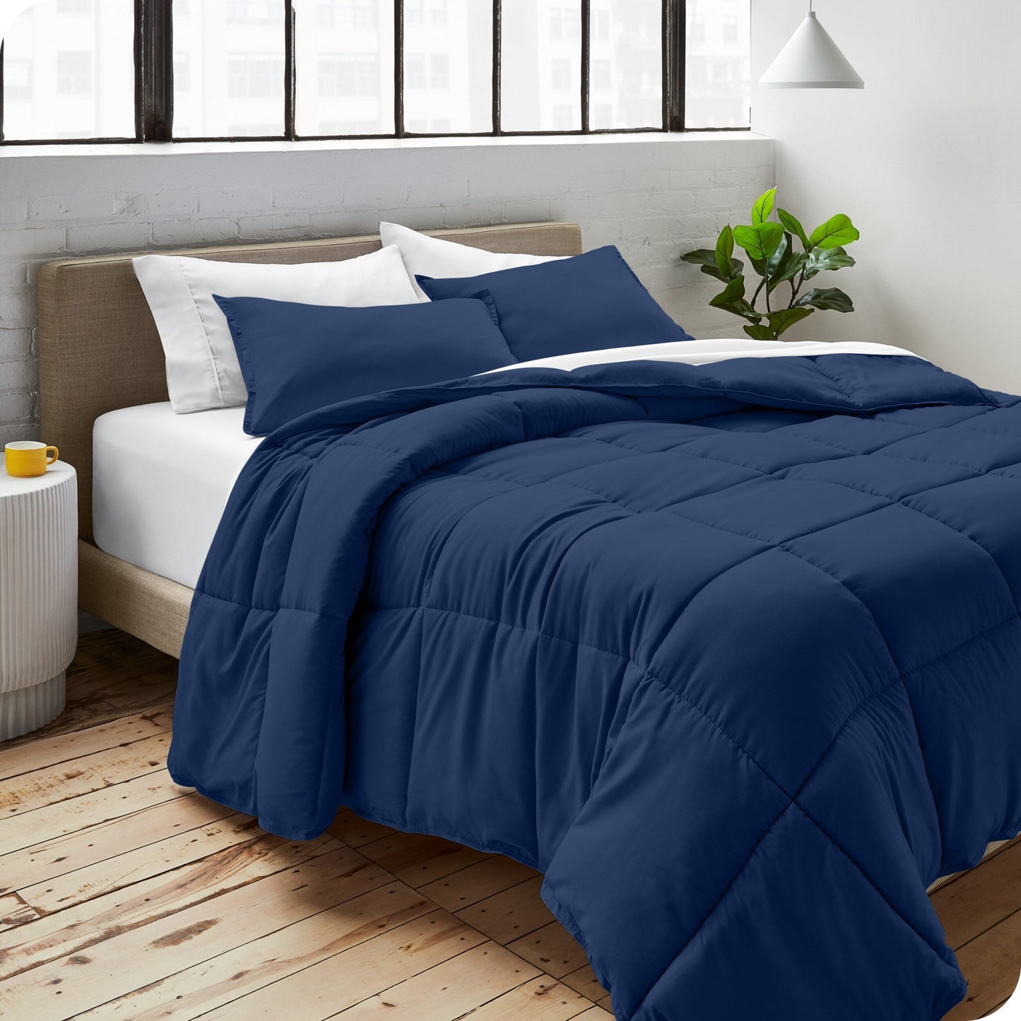 Ensemble de couette hypoallergénique en duvet alternatif Bare Home