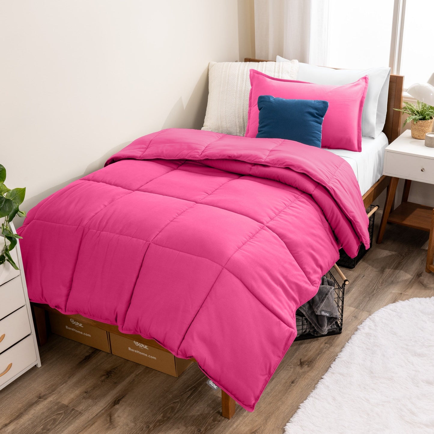 Ensemble de couette hypoallergénique en duvet alternatif Bare Home