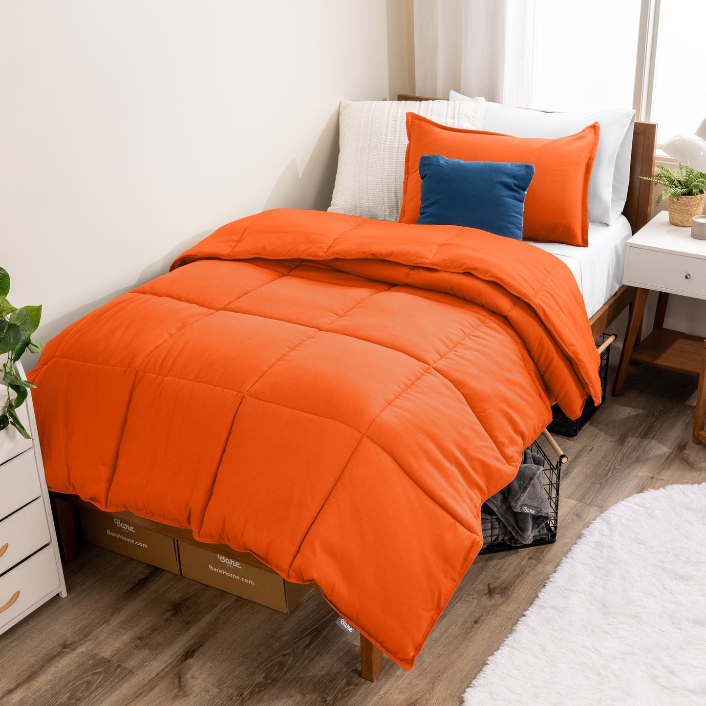 Ensemble de couette hypoallergénique en duvet alternatif Bare Home