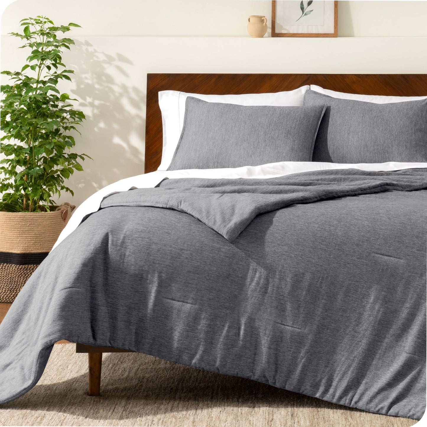Ensemble de couette hypoallergénique en duvet alternatif Bare Home