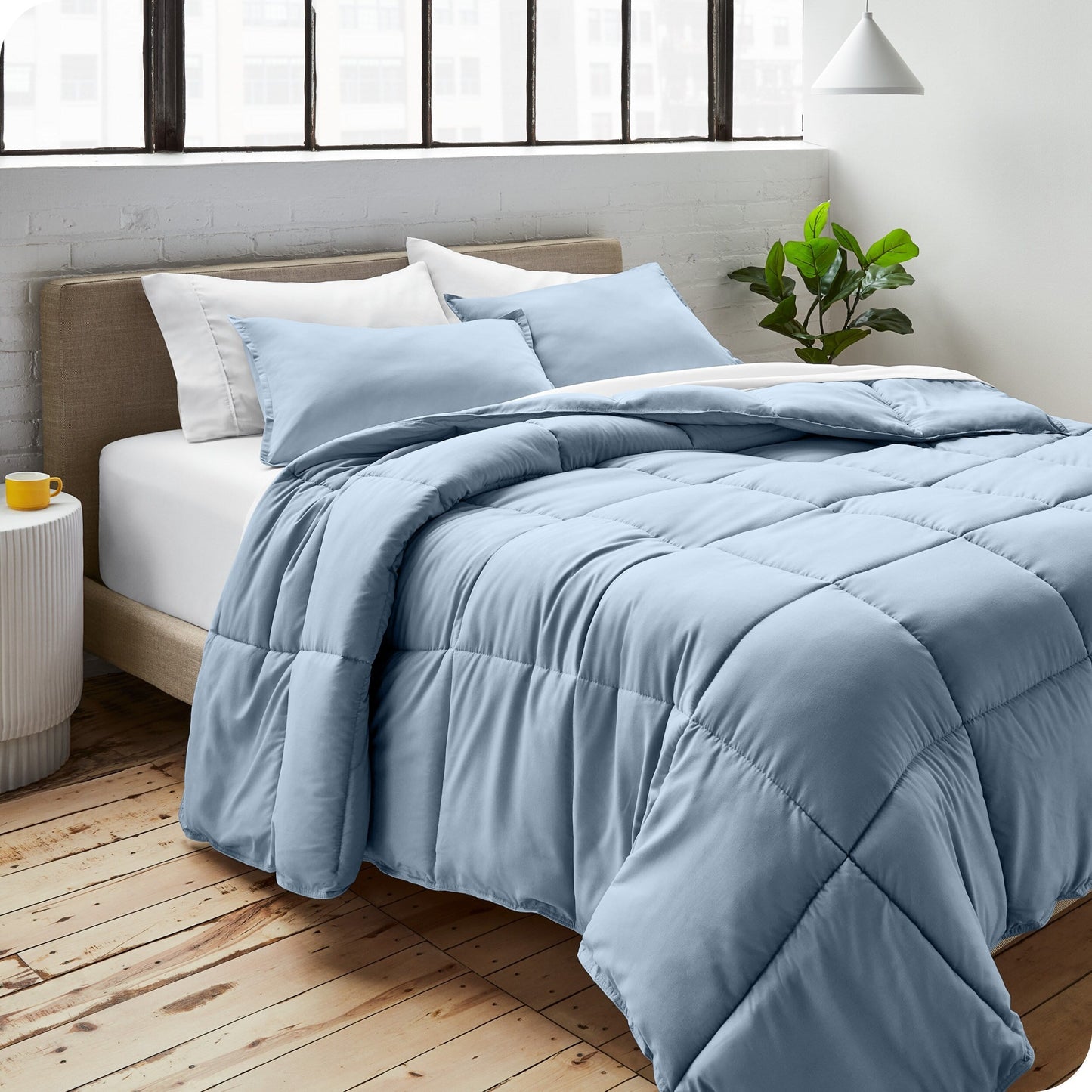 Ensemble de couette hypoallergénique en duvet alternatif Bare Home