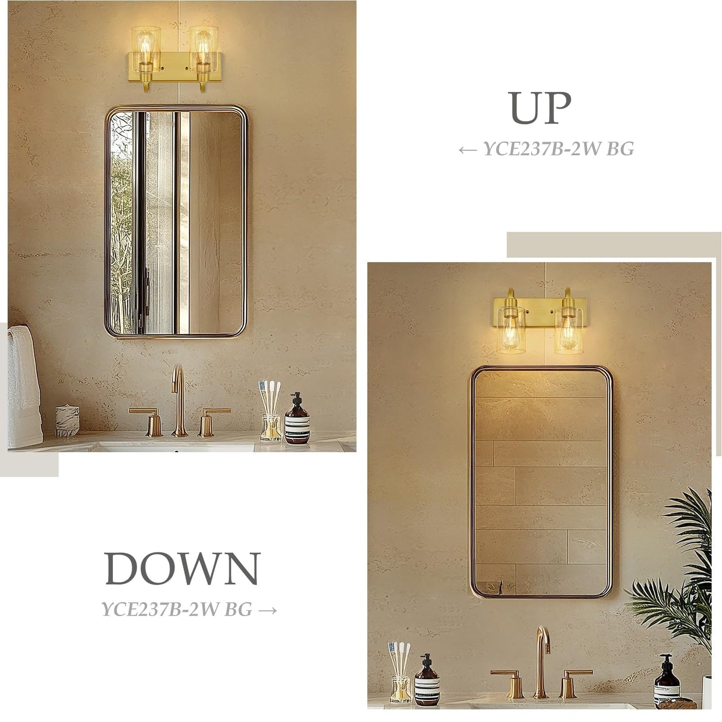 Applique murale style ferme pour salle de bain