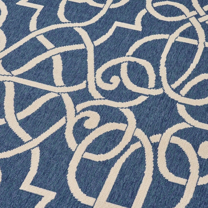Tapis géométrique d'intérieur/extérieur Belmont par Christopher Knight Home