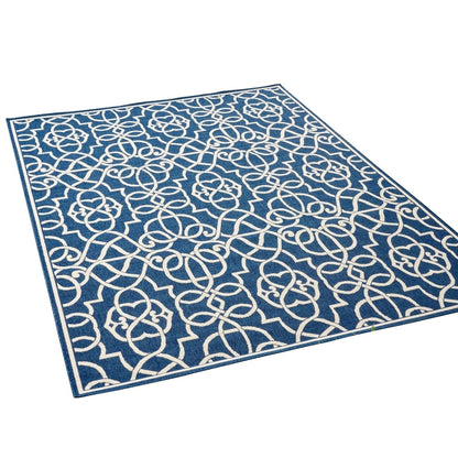 Tapis géométrique d'intérieur/extérieur Belmont par Christopher Knight Home