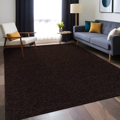 Tapis d'intérieur lavable et antidérapant Beverly Rug, couleur unie