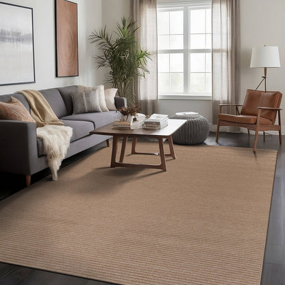 Tapis d'intérieur lavable et antidérapant Beverly Rug, couleur unie