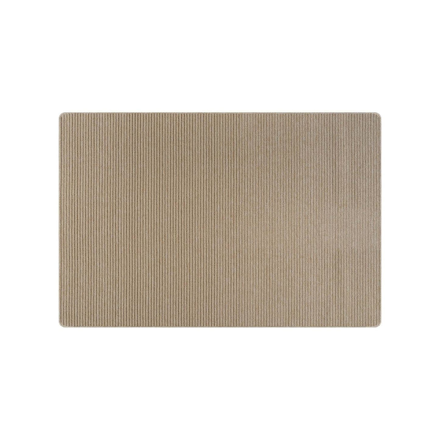 Tapis d'intérieur lavable et antidérapant Beverly Rug, couleur unie