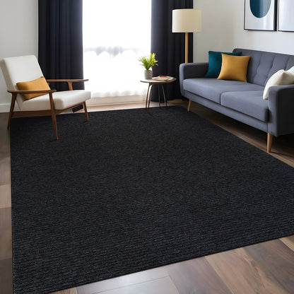 Tapis d'intérieur lavable et antidérapant Beverly Rug, couleur unie