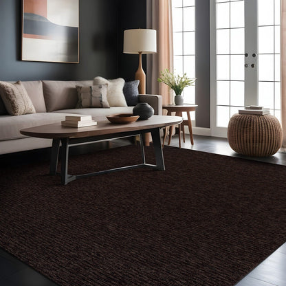 Tapis d'intérieur lavable et antidérapant Beverly Rug, couleur unie