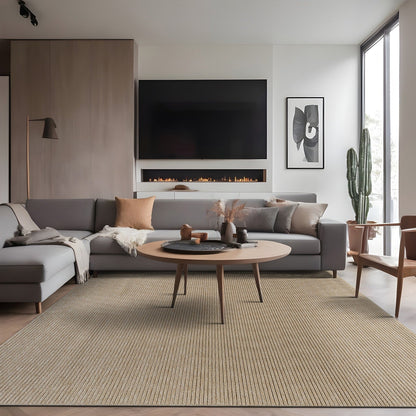 Tapis d'intérieur lavable et antidérapant Beverly Rug, couleur unie