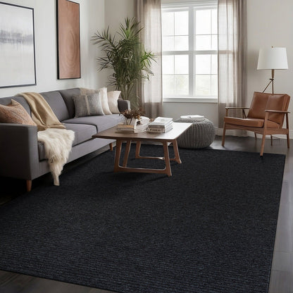 Tapis d'intérieur lavable et antidérapant Beverly Rug, couleur unie