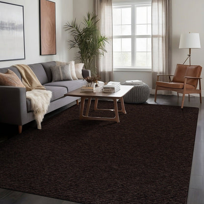 Tapis d'intérieur lavable et antidérapant Beverly Rug, couleur unie