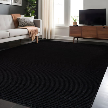 Tapis d'intérieur lavable et antidérapant Beverly Rug, couleur unie