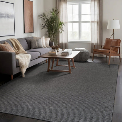 Tapis d'intérieur lavable et antidérapant Beverly Rug, couleur unie
