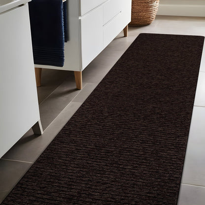 Tapis d'intérieur lavable et antidérapant Beverly Rug, couleur unie