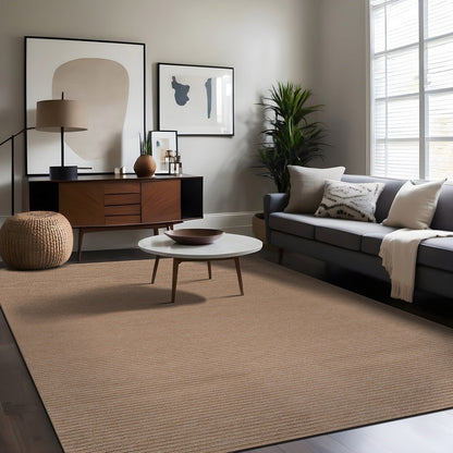 Tapis d'intérieur lavable et antidérapant Beverly Rug, couleur unie