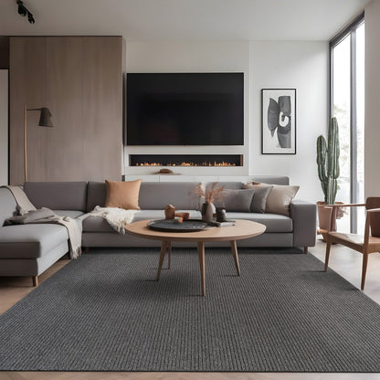 Tapis d'intérieur lavable et antidérapant Beverly Rug, couleur unie