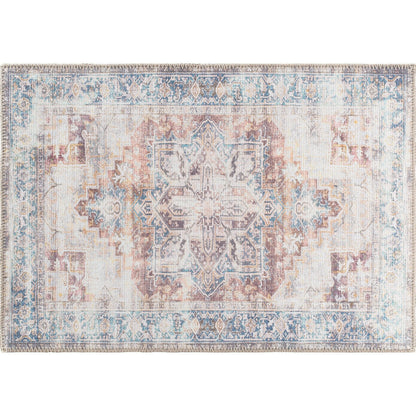 Tapis bohème vieilli lavable en machine