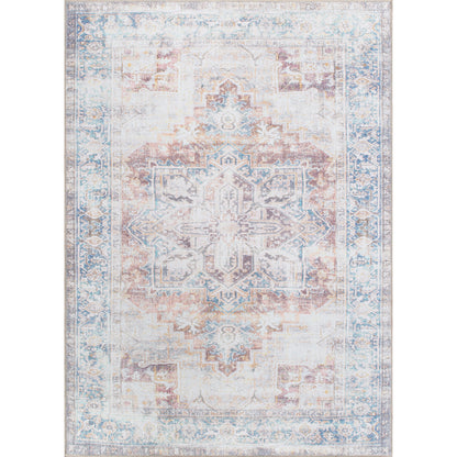 Tapis bohème vieilli lavable en machine