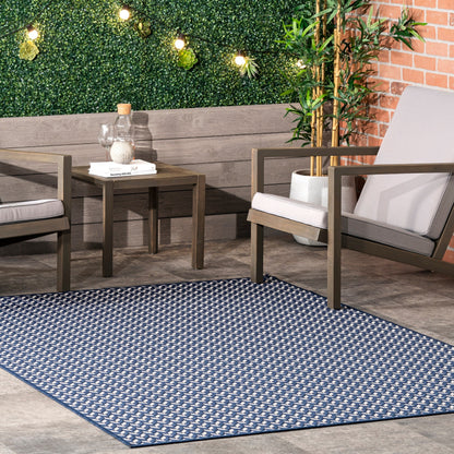 Tapis d'intérieur/extérieur à chevrons Nuloom Camryn