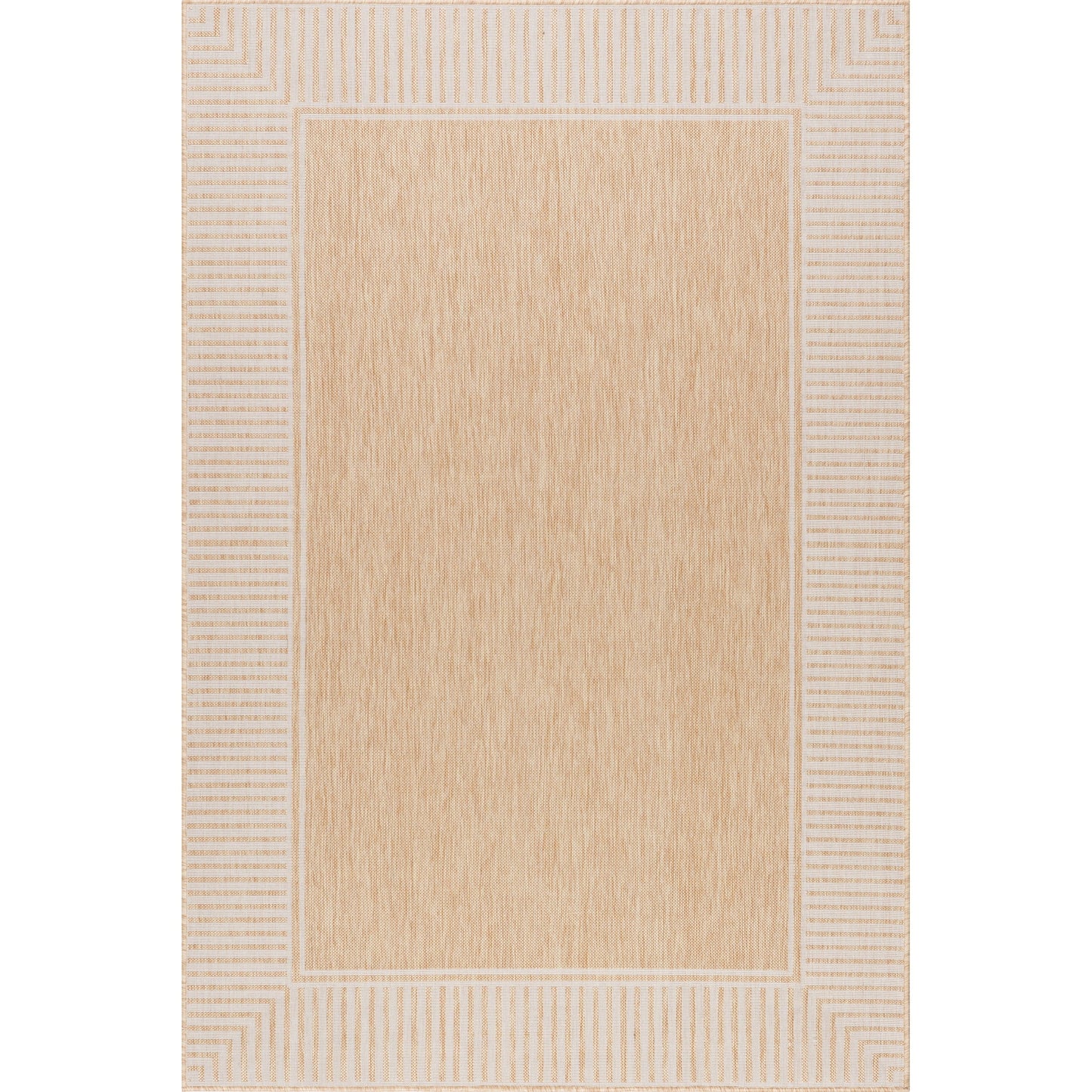 Tapis d'intérieur/extérieur classique à bordures Nuloom Leah