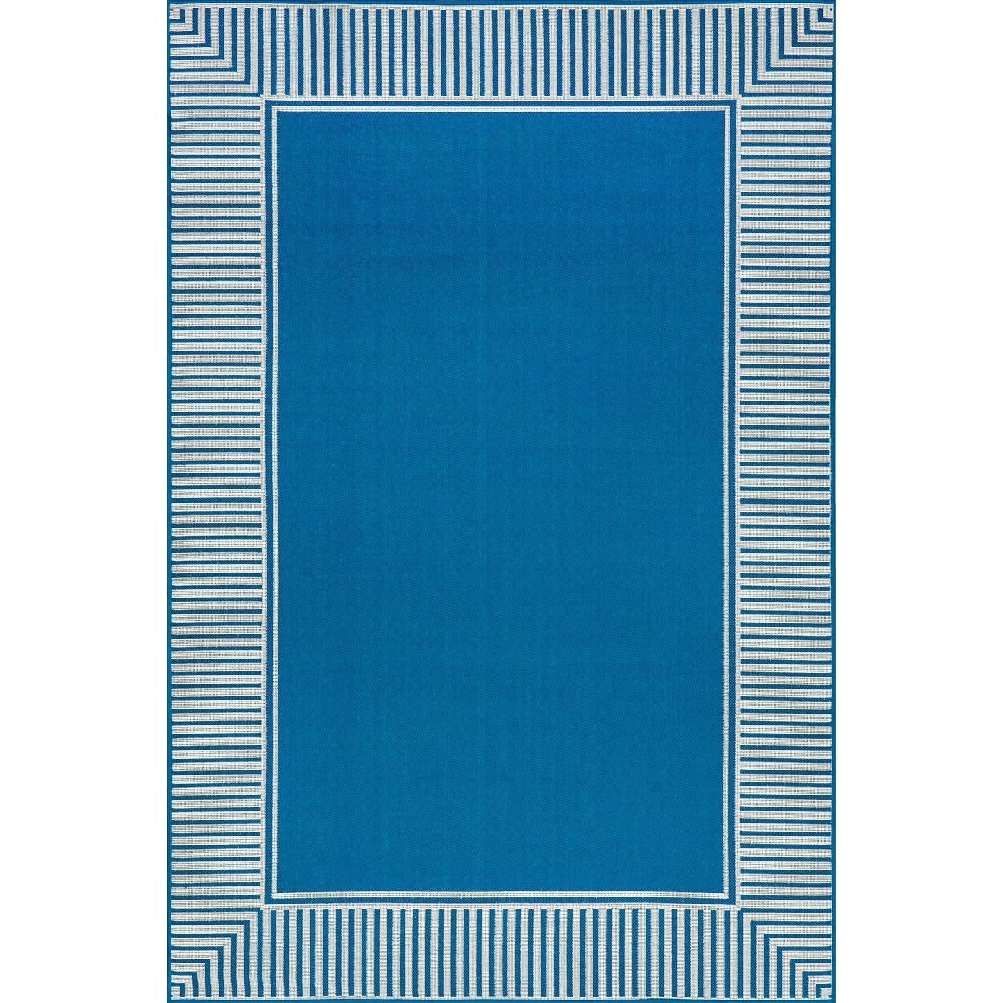 Tapis d'intérieur/extérieur classique à bordures Nuloom Leah