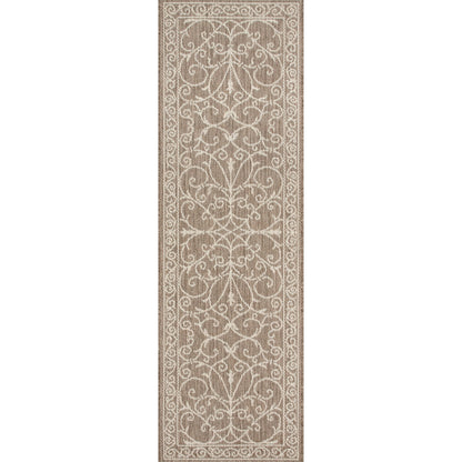 Tapis traditionnel d'intérieur/extérieur Nuloom Kathleen
